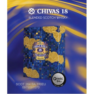 CHIVAS 18 NĂM - HỘP QUÀ TẾT 2022